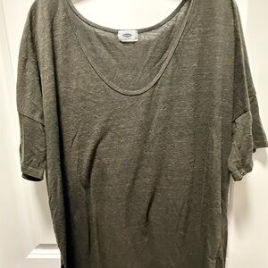 Old Navy Short Sleeve Olive Tee